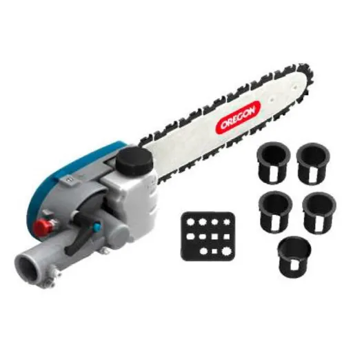 Accesoriu Universal Motocoase pentru Taierea Crengilor, Lant 1/4" si Sina Oregon cu Ax 24, 25, 25.4, 26, 27, 28 mm