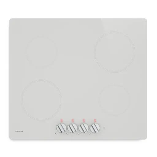 Klarstein Plită cu inducție Kochheld | Elegantă și puternică | 4 zone de gătit | 7000 W | 60 cm