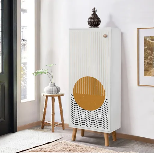 Pantofar, Hanah Home, Vegas, 50x135x38 cm, Alb