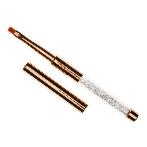 Pensula Gel Crystal Rose Gold L129-2 Oranjollie
