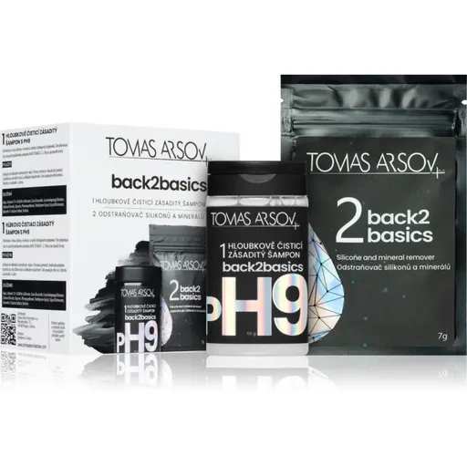 Tomas Arsov BACK2BASICS set pentru curatare profunda pentru toate tipurile de par