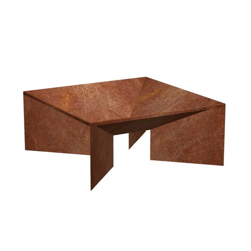 Fokus Focar de grădină 70 x 70 x 30 cm, corten CORGARDEN 1017