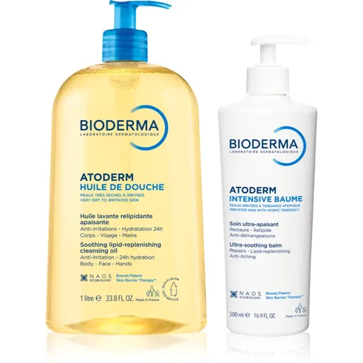 Bioderma Atoderm Dry Skin set pentru piele sensibila
