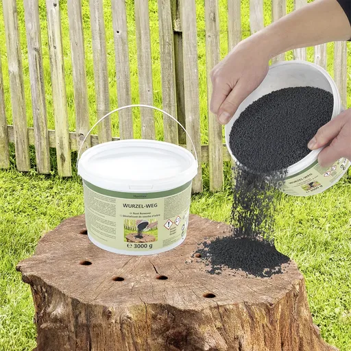 Granulat pentru indepartarea radacinilor Root, Maximex, 20x13.8 cm, compozitie chimica/polipropilena, gri