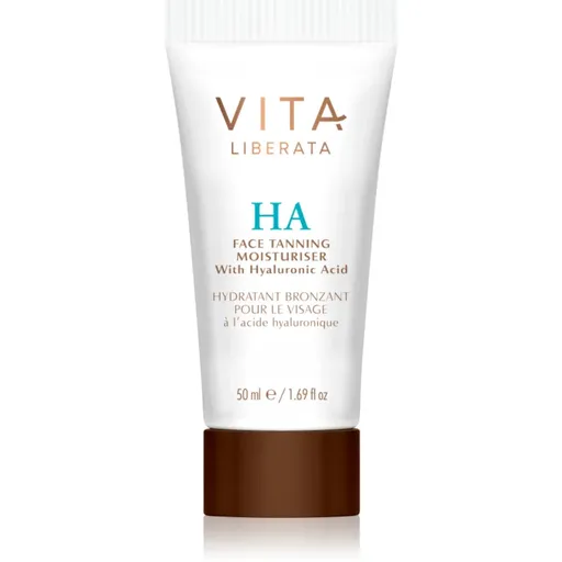 Vita Liberata Face Tanning Moisturiser with Hyaluronic Acid crema de fata hidratanta cu efect autobronzant 50 ml