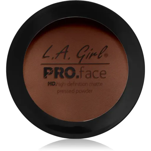 L.A. Girl Cosmetics PRO. Face HD pudra compacta cu efect matifiant culoare Cocoa 7 g