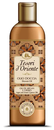 Tesori d'Oriente Ulei de duș de argan și chiparos 250 ml