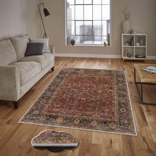 Covor, Eexfab449, 80x200 cm, Multicolor