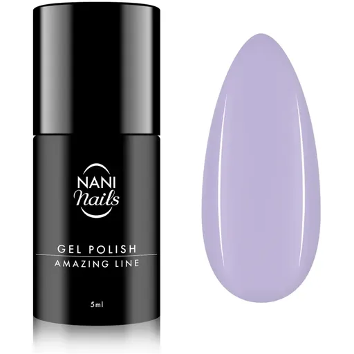NaniNails NANI Amazing Line lac de unghii sub forma de gel culoare Cloudy Lilac 5 ml