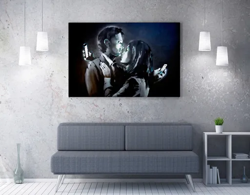 Tablou decorativ, WY128 (70 x 100), Canvas imprimat, Multicolor