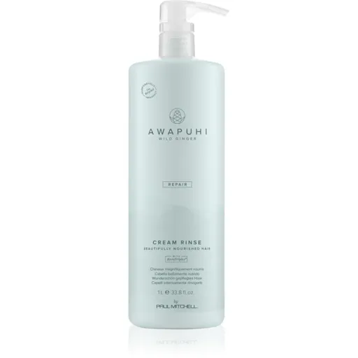 Paul Mitchell Awapuhi Wild Ginger Repair Cream Rinse balsam hranitor pentru toate tipurile de păr 1000 ml
