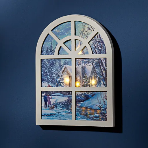 Tablou cu LED-uri Magia iernii