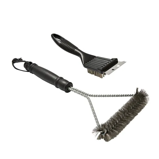 Racletă și perie pentru grătar