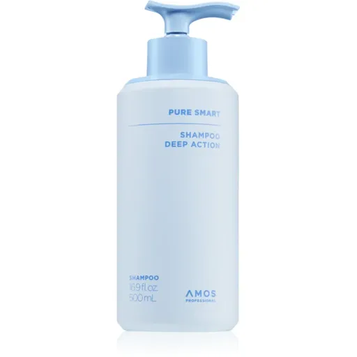 AMOS PROFESSIONAL Pure Smart Shampoo Deep Action curatarea profunda a scalpului anti matreata 500 ml