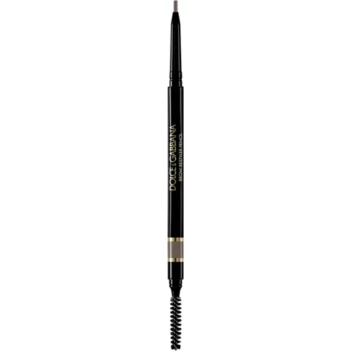 Dolce&Gabbana Classic Brow Restyler Pencil creion pentru sprancene cu pensula culoare 02 Dark Blonde - Neutral Soft Brown 0.09 g