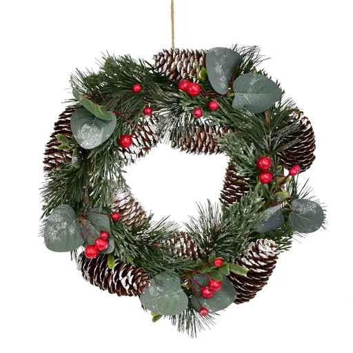 Coroană de Crăciun Milano, 28 cm