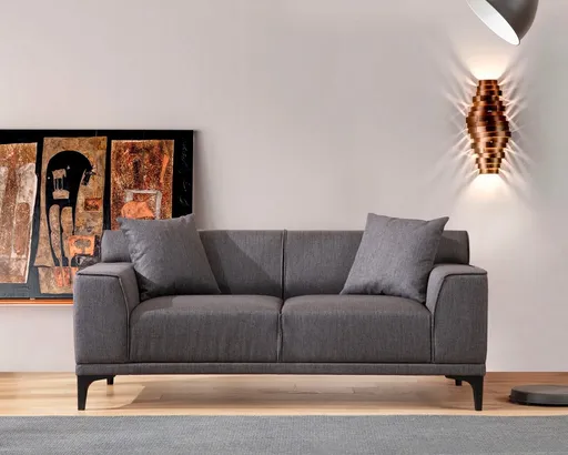 Canapea 2 locuri, Atelier del Sofa, 560ARE1525, Antracit