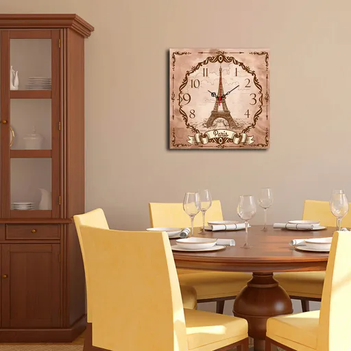 Ceas de perete, Msk-22, Dimensiune: 40 x 40 cm, Multicolor