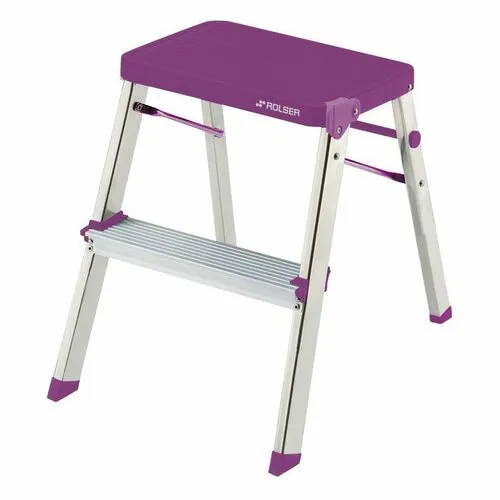 Rolser Scară pliabilă M2 ALU Taburete, violet, mov