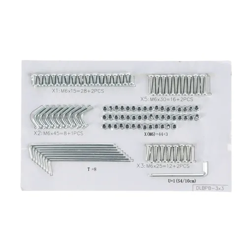 Blumfeldt set de șuruburi - Mondo 3 x 3