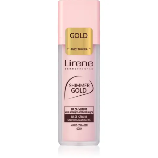 Lirene Base Shimmer Gold Fundatia serului lucios 30 ml