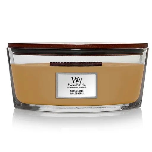 WoodWick Lumânare parfumată barcă Gilded Sands 453,6 g