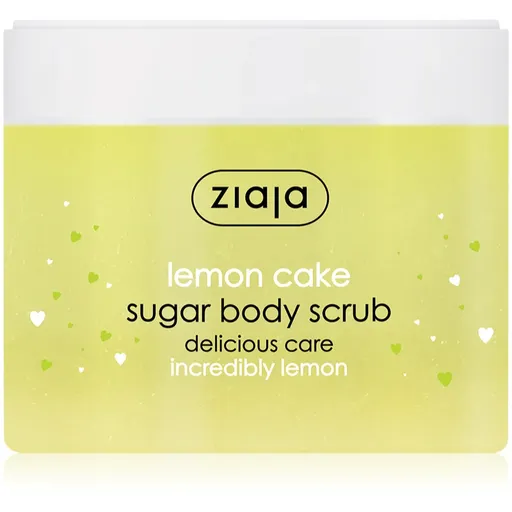 Ziaja Lemon Cake exfoliant din zhar pentru netezire 300 ml