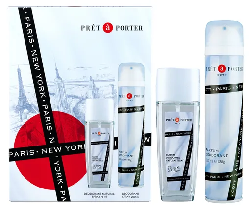 Coty Prêt à Porter - deodorant spray 75 ml + deodorant spray 200 ml