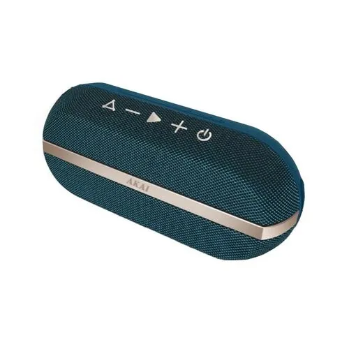 Boxă portabilă AKAI ABTSW-30 BLUE cu BT, IPX7, albastru
