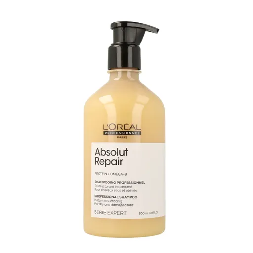 L'Oréal Professionnel Șampon regenerator pentru păr foarte deteriorat Serie Expert Absolut Repair Gold Quinoa + Protein (Instant Resurfacing Shampoo)
