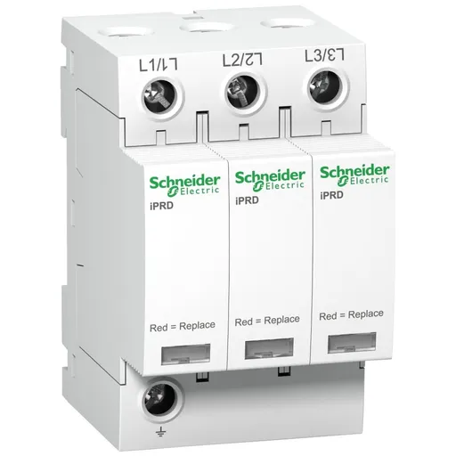Descarcator modular iPRD40R 40 kA 350V 3P cu transfer de la distanta Schneider A9L40301