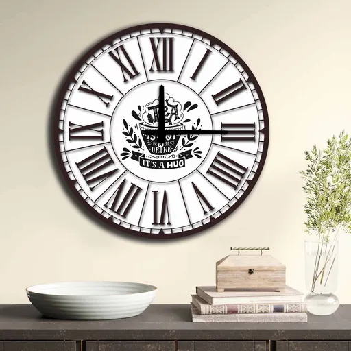 Ceas de perete, 5050MS-033, ø50 cm, Multicolor