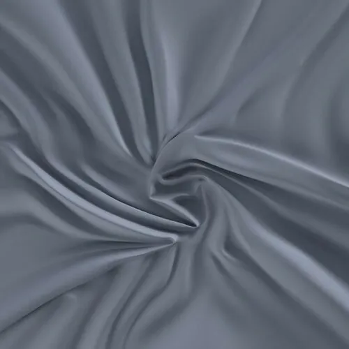 Kvalitex Cearșaf din satin cu elastic, gri închis,90 x 200 cm, gri închis, 90 x 200 cm