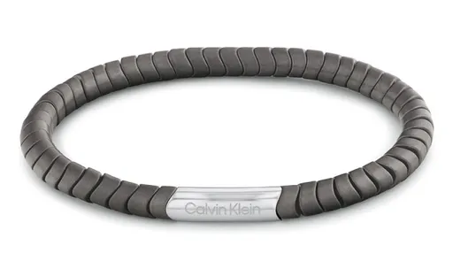 Calvin Klein Brățară pentru bărbați cu piatră de lavă Intuitive Connection 35100052