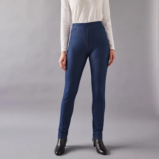 Jeggings strâmți din denim