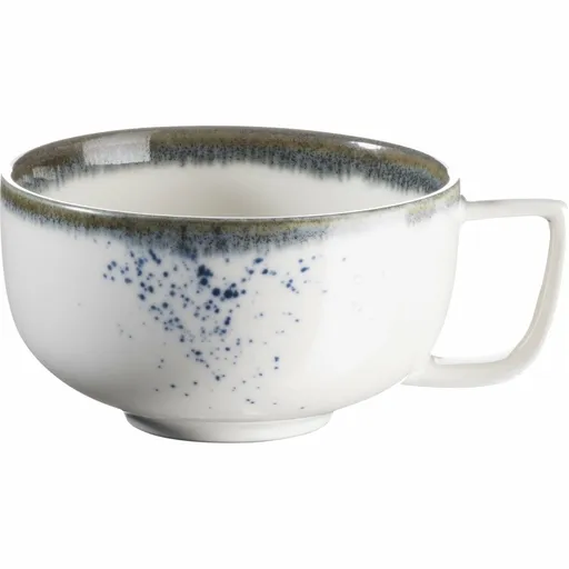 Mäser Ceașcă de espresso Pintar Alb cu punctealbastre 105 ml, albastru, S