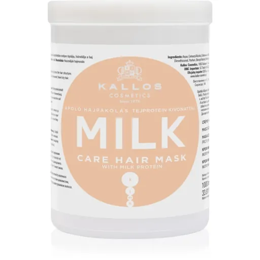 Kallos KJMN Professional Milk masca cu proteine din lapte 1000 ml