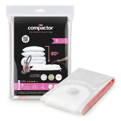 Compactor Sac depozitare în vid Bag Aspispace XL, 80 x 130 cm, XL
