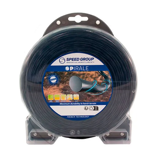 Fir Nailon Motocoasa, Culoare Neagra, Diametru 2.40 mm, Lungime Fir 78 mm