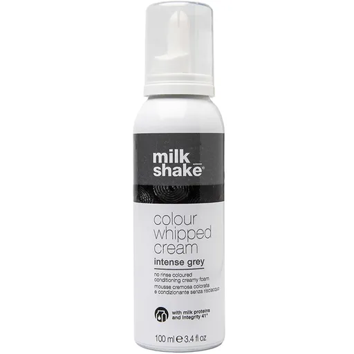 Milk Shake Spumă de nuanțare fără clătire (Color Whipped Cream) 100 ml Intense Gray
