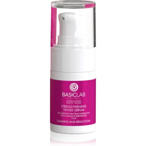 BasicLab Dermocosmetics Esteticus ser nuanțator împotriva roșeții tenului 15 ml