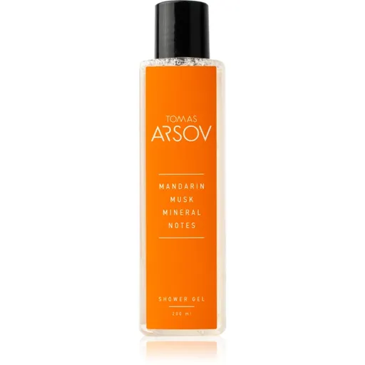 Tomas Arsov Mandarin Musk Mineral Notes Shower gel gel parfumat pentru duș cu parfum Mandarin 200 ml