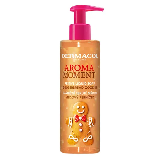 Dermacol Săpun lichid din turtă dulce de miere Aroma Moment (Festive Liquid Soap) 250 ml