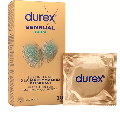 Durex Prezervative Sensual Slim 10 buc.