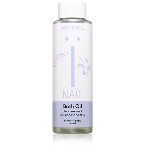 Naif Baby & Kids Bath Oil ulei de baie pentru bebeluși și copii mici 100 ml