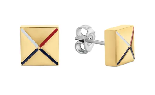 Tommy Hilfiger Cercei stud placați cu aur Gianna 2780916