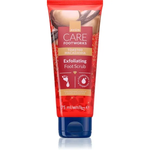 Avon Care Toasted Macadamia peeling exfoliant pentru picioare 75 ml