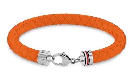 Tommy Hilfiger Brățară stilată din silicon pentru bărbați 2790557