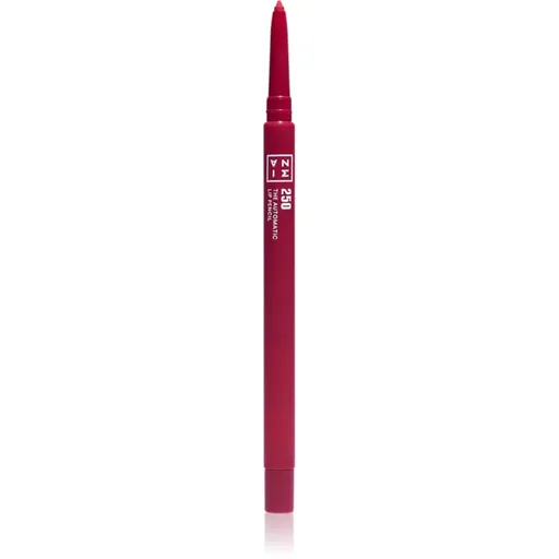 3INA The Automatic Lip Pencil creion contur buze culoare 250 - Wine red 0.35 g