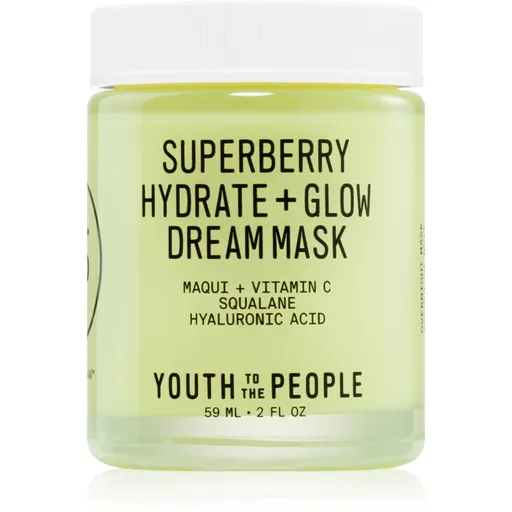 Youth To The People Superberry Hydrate + Glow Dream Mask masca pentru luminozitate si hidratare 59 ml